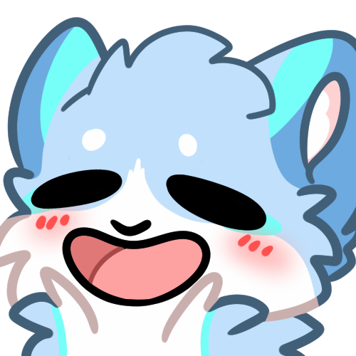 Aster smiling